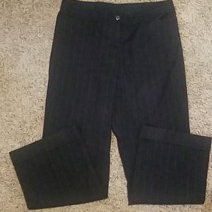 Pin striped slacks